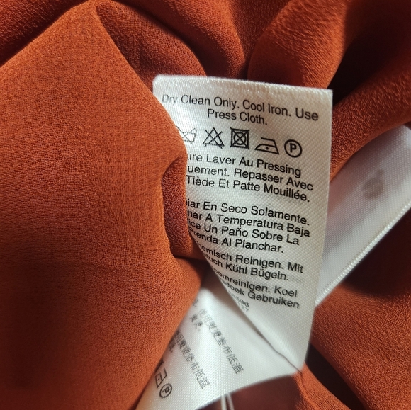 DKNY Red Sleeveless Halter Crossover Top - Picture 8 of 10